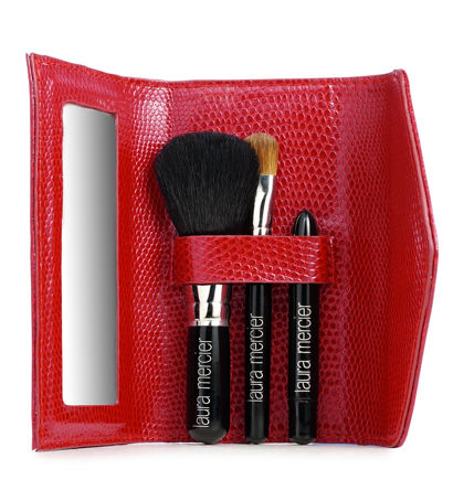 Simply Fab: Laura Mercier Red Micro Mini Brush Set